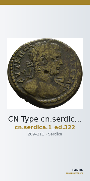 CN Type cn.serdica.1_ed.322 — CANOA