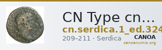 CN Type cn.serdica.1_ed.324 — CANOA