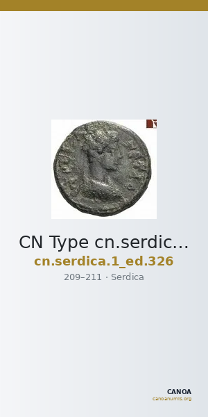 CN Type cn.serdica.1_ed.326 — CANOA