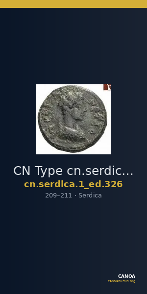 CN Type cn.serdica.1_ed.326 — CANOA