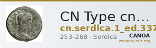 CN Type cn.serdica.1_ed.337 — CANOA