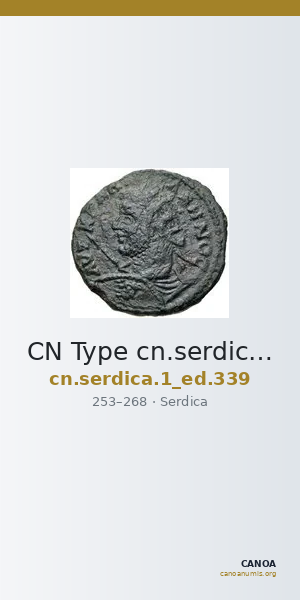 CN Type cn.serdica.1_ed.339 — CANOA
