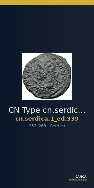 CN Type cn.serdica.1_ed.339 — CANOA
