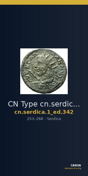 CN Type cn.serdica.1_ed.342 — CANOA