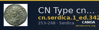 CN Type cn.serdica.1_ed.342 — CANOA