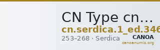 CN Type cn.serdica.1_ed.346 — CANOA