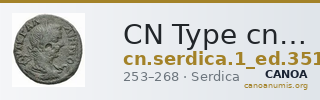 CN Type cn.serdica.1_ed.351 — CANOA