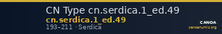 CN Type cn.serdica.1_ed.49 — CANOA