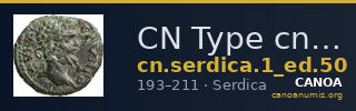 CN Type cn.serdica.1_ed.50 — CANOA