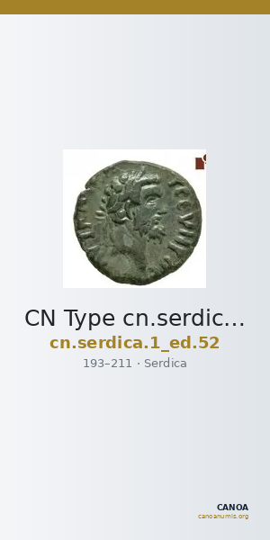 CN Type cn.serdica.1_ed.52 — CANOA