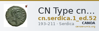 CN Type cn.serdica.1_ed.52 — CANOA