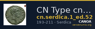 CN Type cn.serdica.1_ed.52 — CANOA