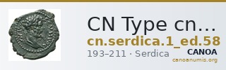 CN Type cn.serdica.1_ed.58 — CANOA