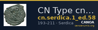 CN Type cn.serdica.1_ed.58 — CANOA