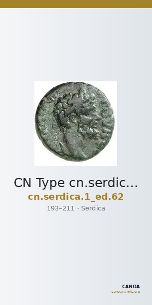CN Type cn.serdica.1_ed.62 — CANOA