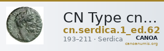 CN Type cn.serdica.1_ed.62 — CANOA