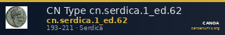 CN Type cn.serdica.1_ed.62 — CANOA