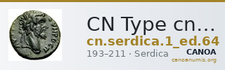 CN Type cn.serdica.1_ed.64 — CANOA