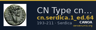 CN Type cn.serdica.1_ed.64 — CANOA