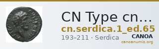 CN Type cn.serdica.1_ed.65 — CANOA