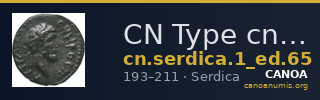 CN Type cn.serdica.1_ed.65 — CANOA