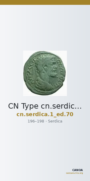 CN Type cn.serdica.1_ed.70 — CANOA