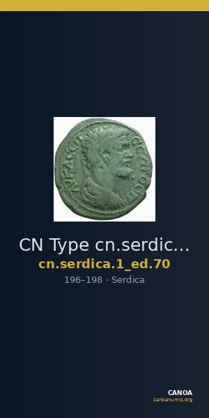 CN Type cn.serdica.1_ed.70 — CANOA
