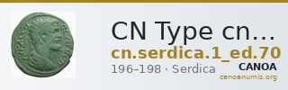CN Type cn.serdica.1_ed.70 — CANOA