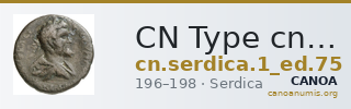 CN Type cn.serdica.1_ed.75 — CANOA