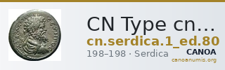 CN Type cn.serdica.1_ed.80 — CANOA