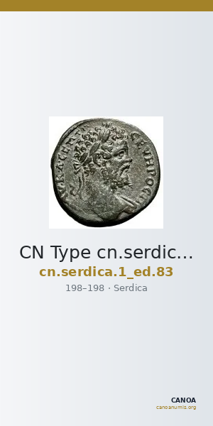 CN Type cn.serdica.1_ed.83 — CANOA