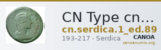 CN Type cn.serdica.1_ed.89 — CANOA