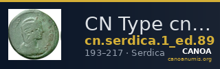 CN Type cn.serdica.1_ed.89 — CANOA