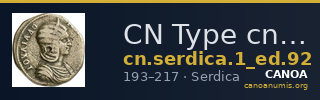 CN Type cn.serdica.1_ed.92 — CANOA