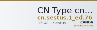 CN Type cn.sestus.1_ed.76 — CANOA