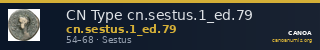 CN Type cn.sestus.1_ed.79 — CANOA