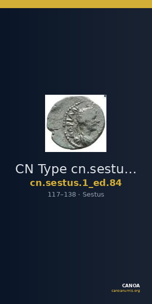 CN Type cn.sestus.1_ed.84 — CANOA
