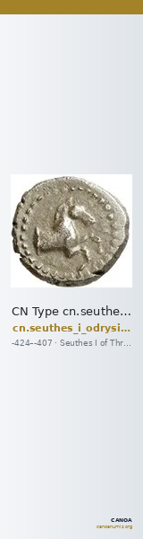 CN Type cn.seuthes_i_odrysian_thrace.1_ed.4 — CANOA