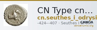CN Type cn.seuthes_i_odrysian_thrace.1_ed.4 — CANOA