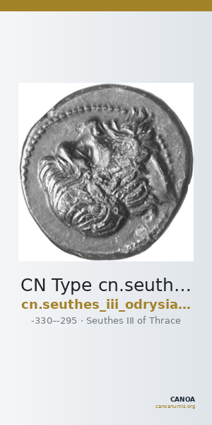 CN Type cn.seuthes_iii_odrysian_thrace.1_ed.1 — CANOA
