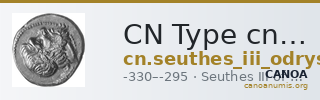 CN Type cn.seuthes_iii_odrysian_thrace.1_ed.1 — CANOA