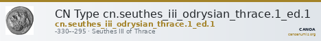 CN Type cn.seuthes_iii_odrysian_thrace.1_ed.1 — CANOA