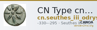 CN Type cn.seuthes_iii_odrysian_thrace.1_ed.10 — CANOA