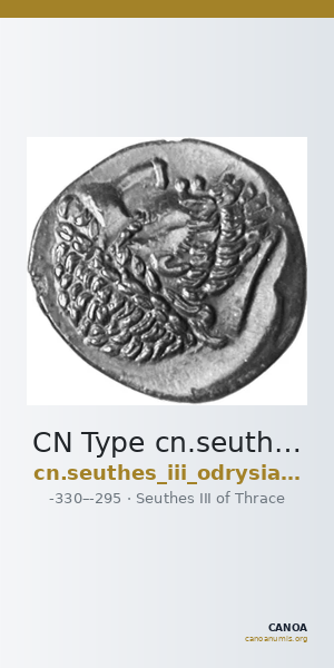 CN Type cn.seuthes_iii_odrysian_thrace.1_ed.3 — CANOA