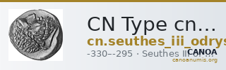 CN Type cn.seuthes_iii_odrysian_thrace.1_ed.3 — CANOA
