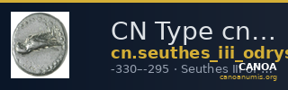 CN Type cn.seuthes_iii_odrysian_thrace.1_ed.6 — CANOA