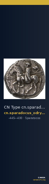 CN Type cn.sparadocus_odrysian_thrace.1_ed.1 — CANOA
