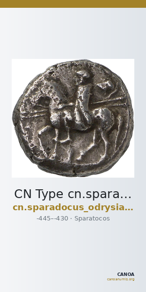 CN Type cn.sparadocus_odrysian_thrace.1_ed.1 — CANOA