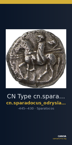 CN Type cn.sparadocus_odrysian_thrace.1_ed.1 — CANOA