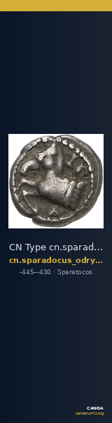 CN Type cn.sparadocus_odrysian_thrace.1_ed.4 — CANOA